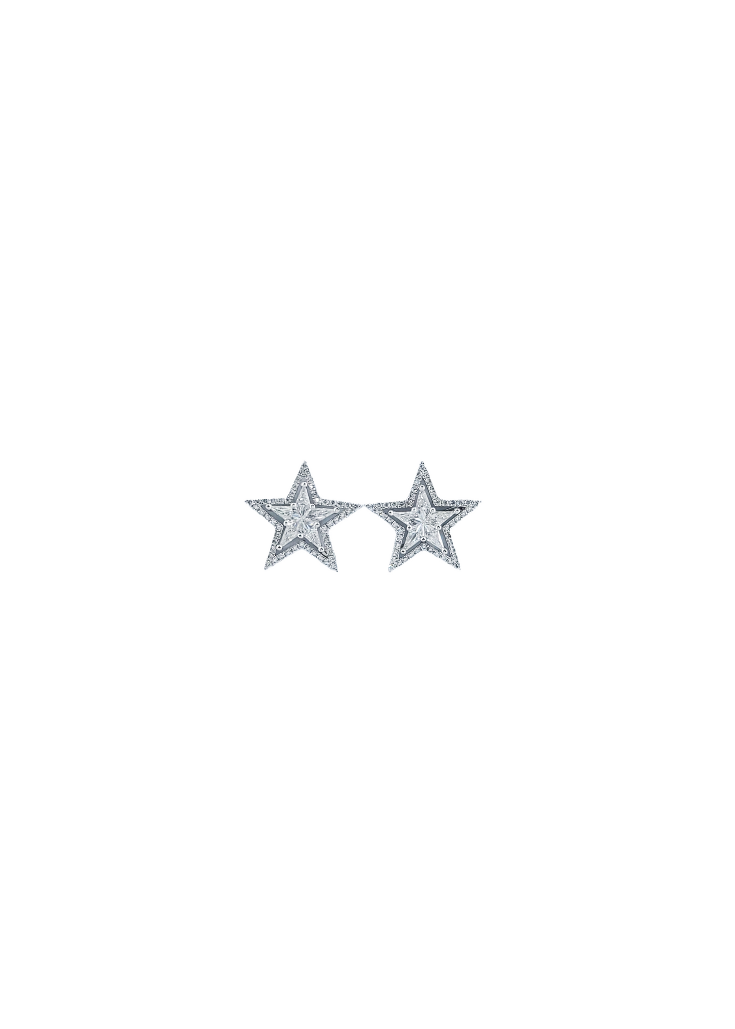 Diamond Starry Earrings-WK4217