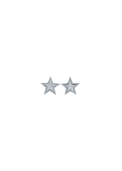 Diamond Starry Earrings-WK4217