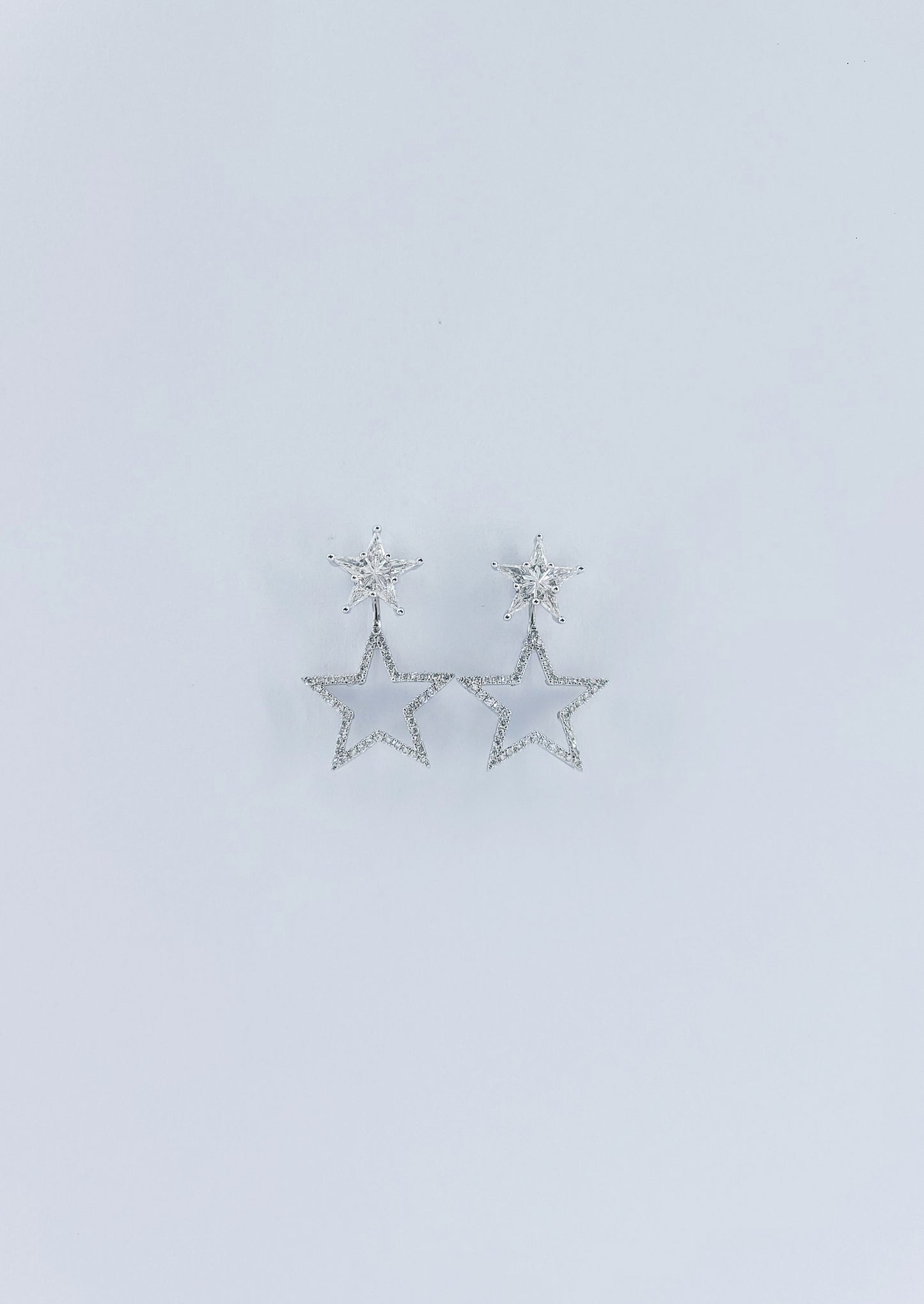 Diamond Starry Earrings-WK4217
