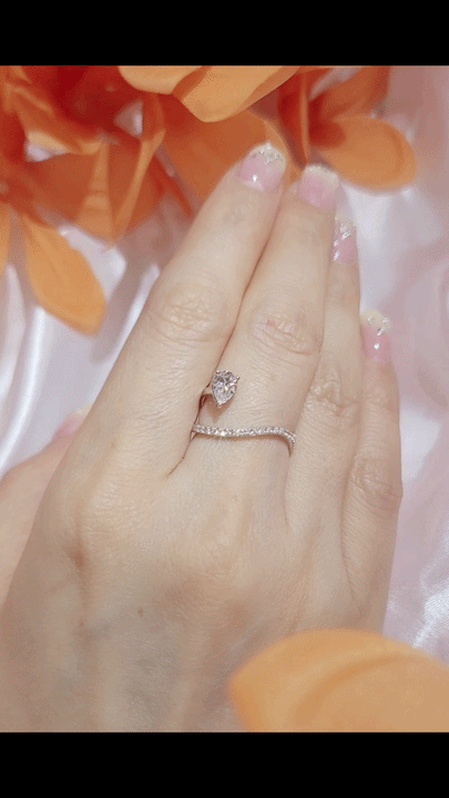 GIA 0.42CT Diamond Ring-WK4220