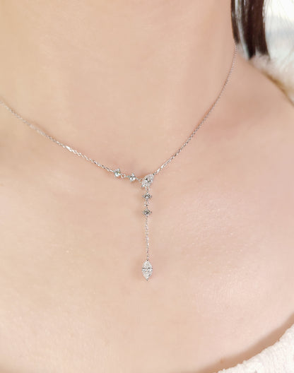 Smile Diamond Necklace-WK4229@