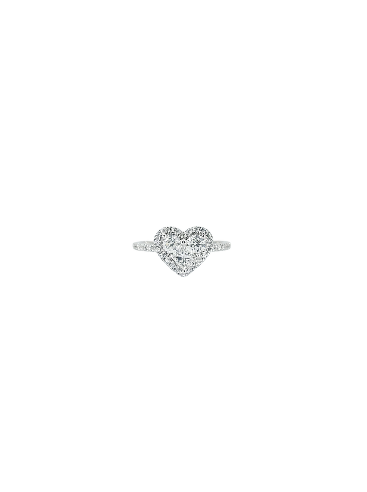 Heart Diamond Ring-WK4240