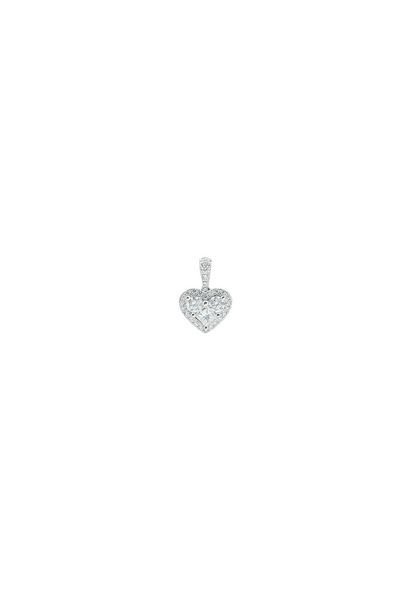 Heart Diamond Pendant-WK4241