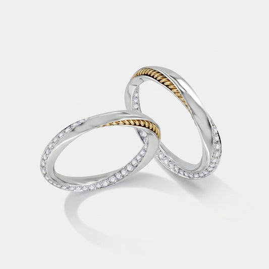BR.Wedding Ring WK3360 (men)  WK3661 (women)