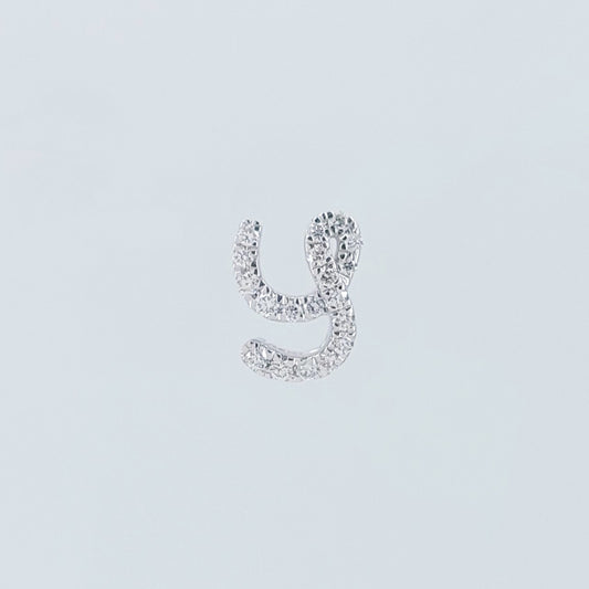 Letter Y Charme-#13057@