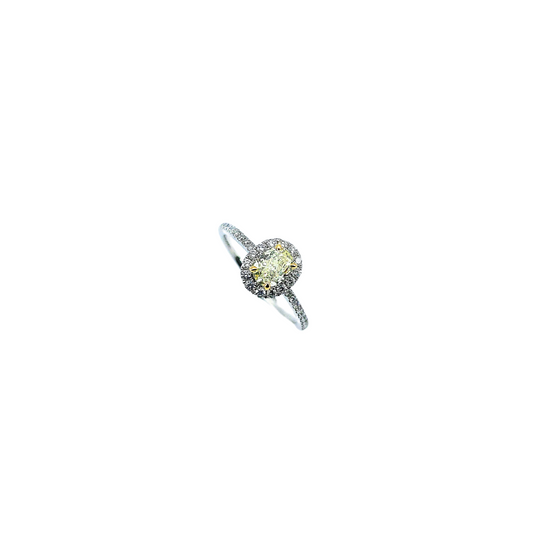 Yellow Diamond Ring-WK3709