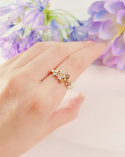 Yellow Diamond Ring-WK4090