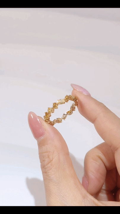 Yellow Diamond Ring-WK41952