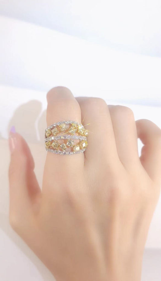 Yellow Diamond Ring-ZFO00019187