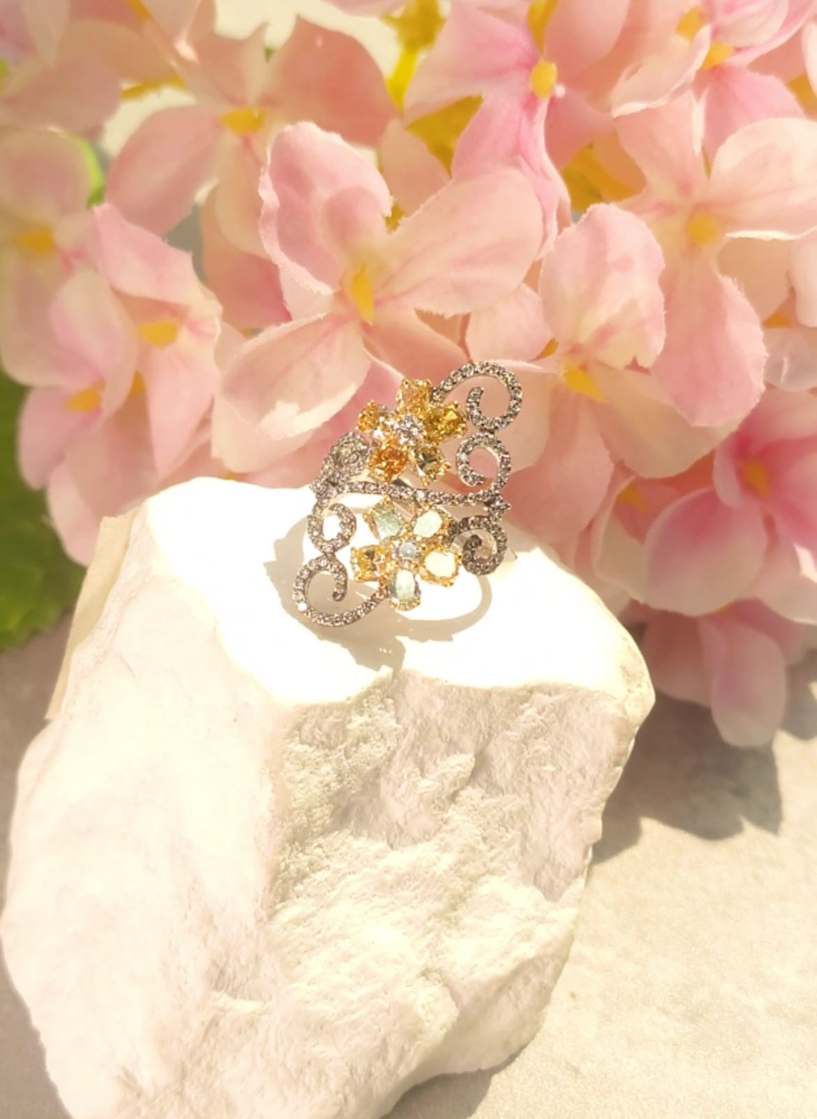 Yellow Diamond Ring-ZFO00018133