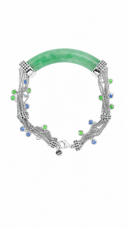 Fei Cui and Diamond Bangle- WBO00000289  (Certified Grade A)