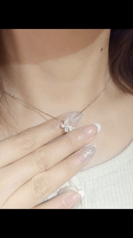 Butterfly Diamond Charm-WK4153