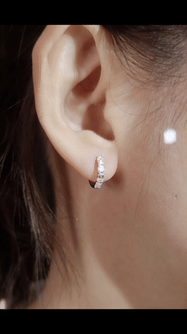 Diamond Earring (one piece)-WK4165
