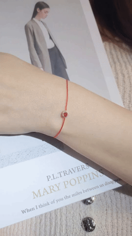 Ruby Diamond Bracelet-WKH4085@