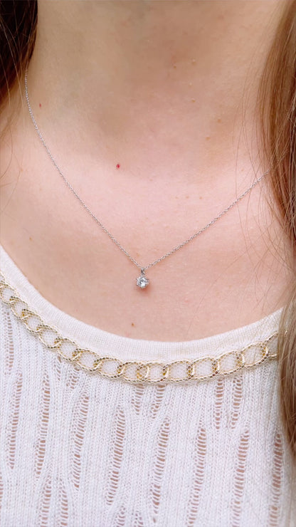 Diamond Necklace-WK3888