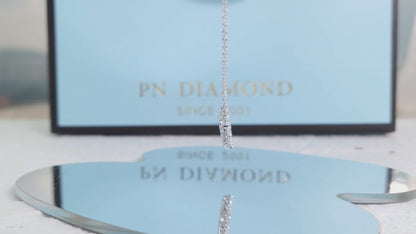 Heart Diamond Necklace -WK3993