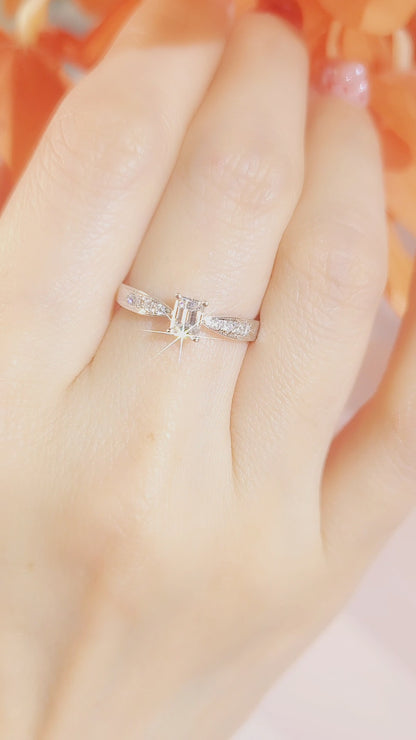 GIA 0.32 CT Diamond Ring-ZFO00025439