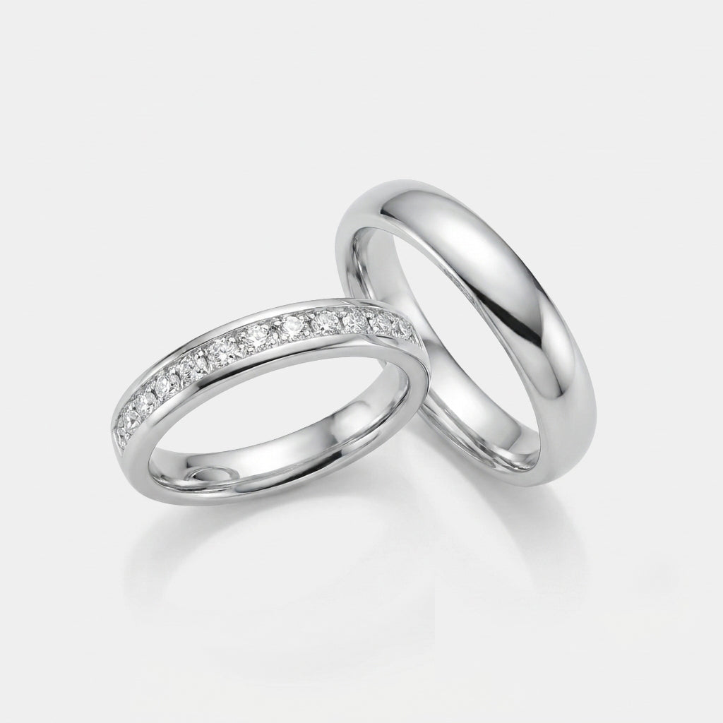 AR.wedding ring R6500M (men) RR14236 (women)