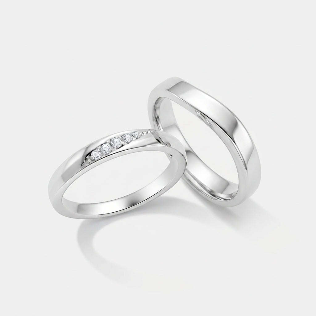 wedding ring WK2938 & RR23175 BR
