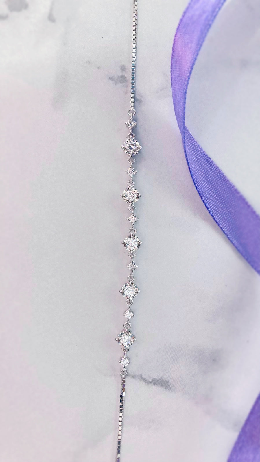 Natural Diamond Bracelet-WK3578