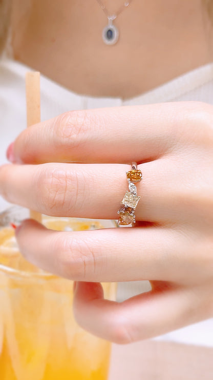 Cluster Diamond Ring-ZFO00024915