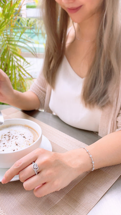 Natural Diamond Bracelet-WK3578