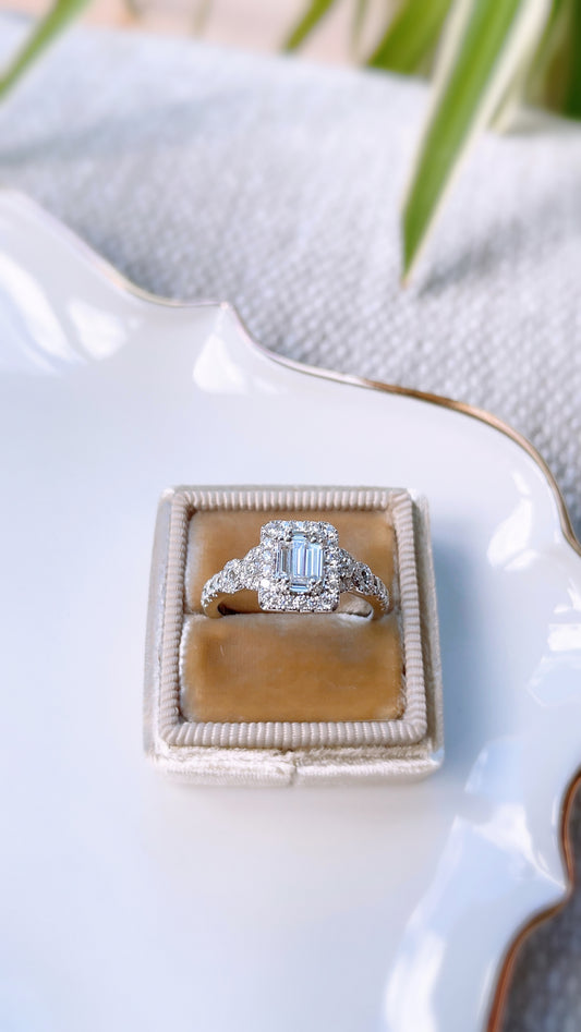 Vintage Style Diamond Ring