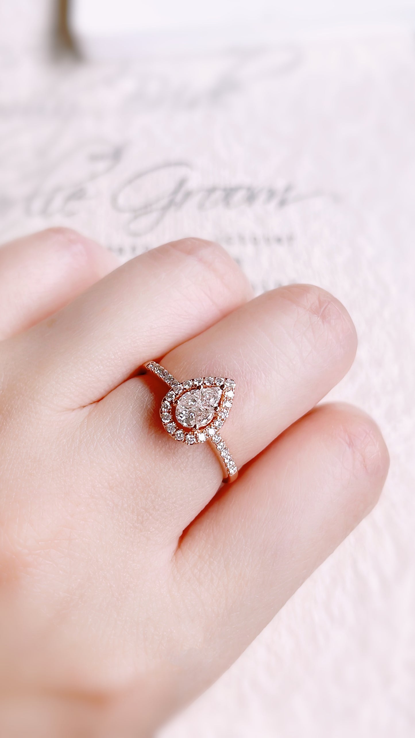 Cluster Diamond Ring-WK3741