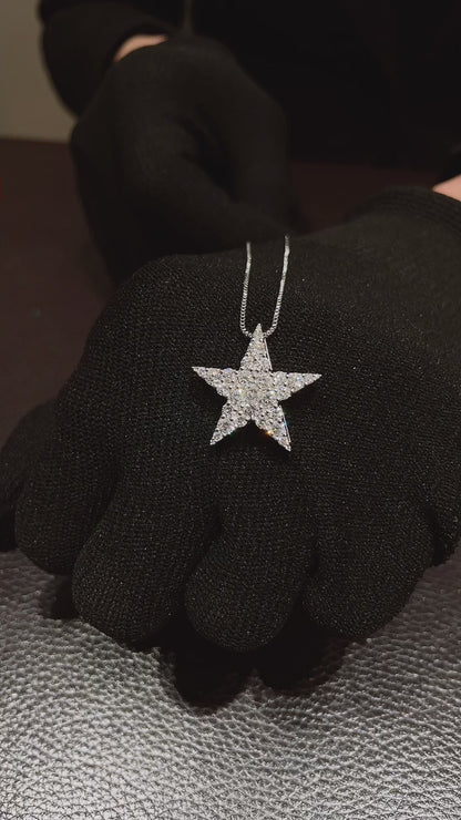 Star Light, Star Bright Diamond Pendant-WK3828