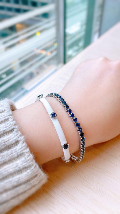 Blue Sapphire Bracelet-WK3816