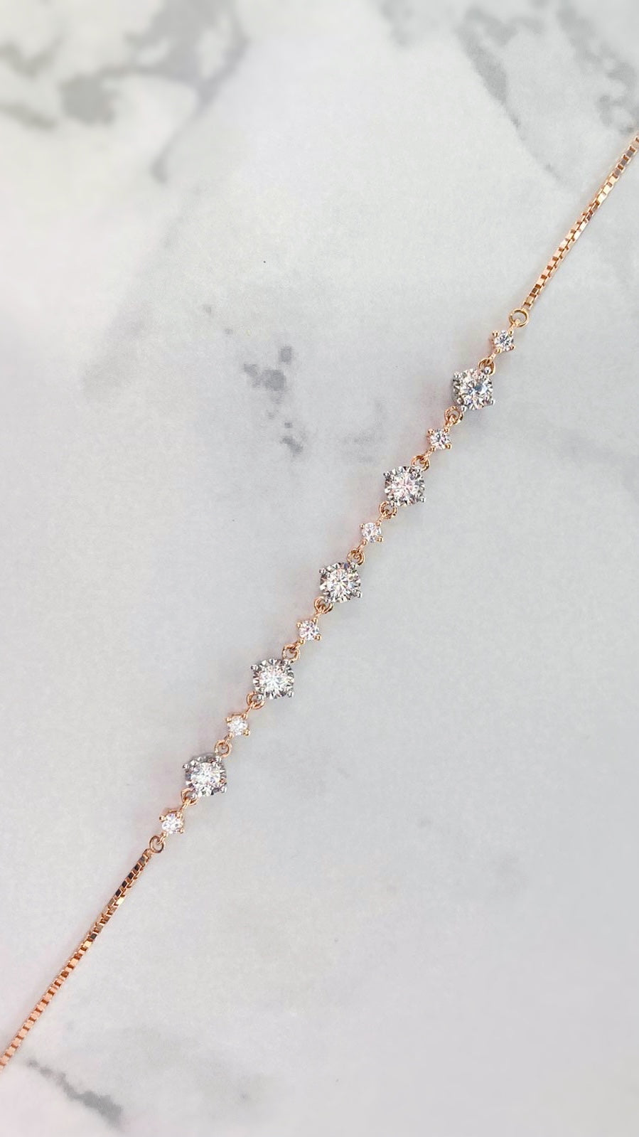 Natural Diamond Bracelet-WK3578