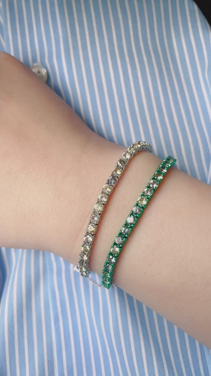 Green Sapphire Bracelet-WK3806