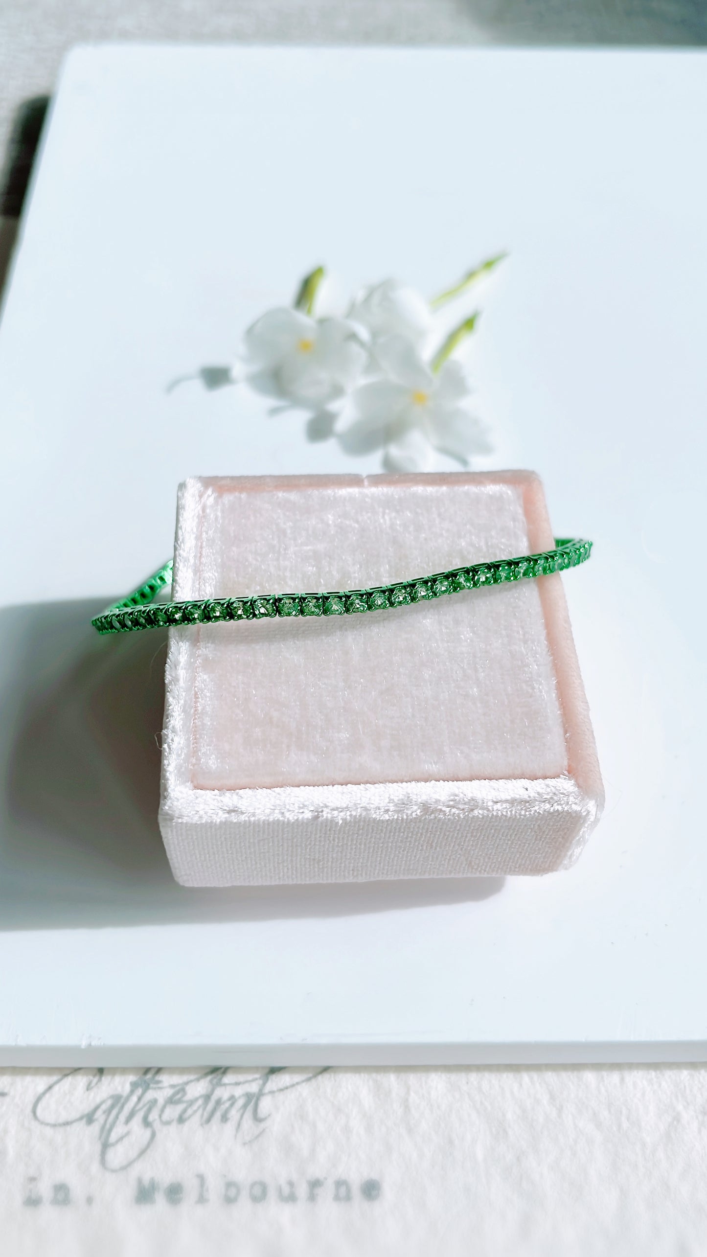 Green Garnet Bracelet-WK3755