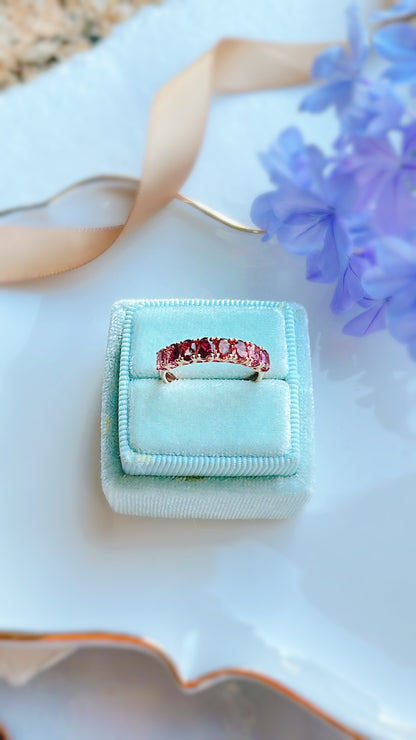 Burgundy Tourmaline Ring-WK3579