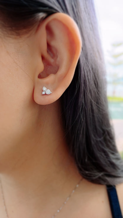 Diamond Earrings-WK3598