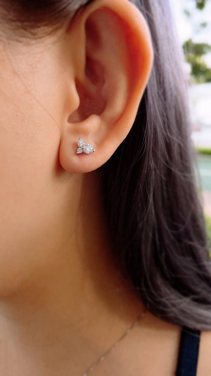 Diamond Earrings-WK3598