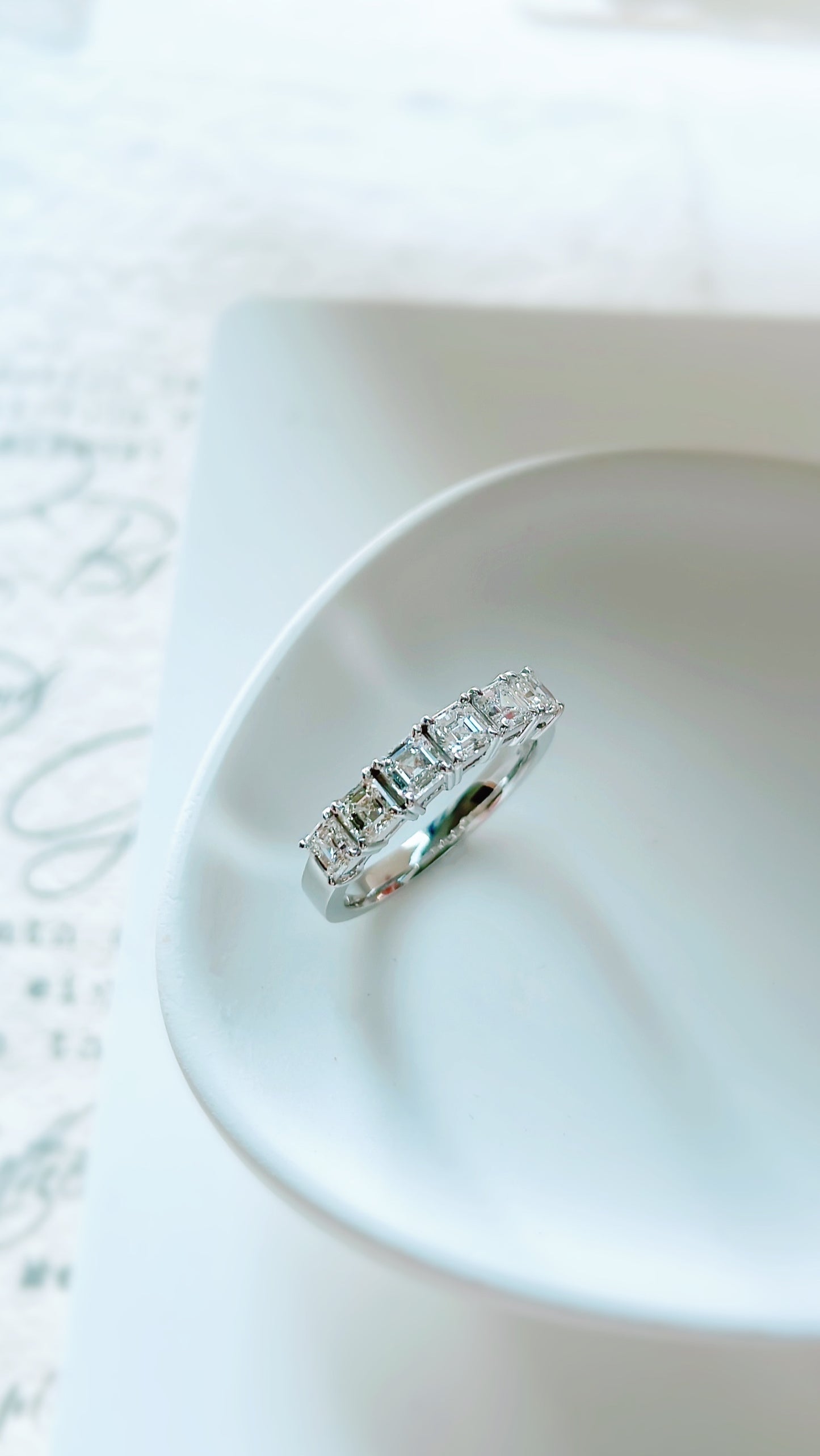 Emerald Cut Diamond Ring-ZFO00016887