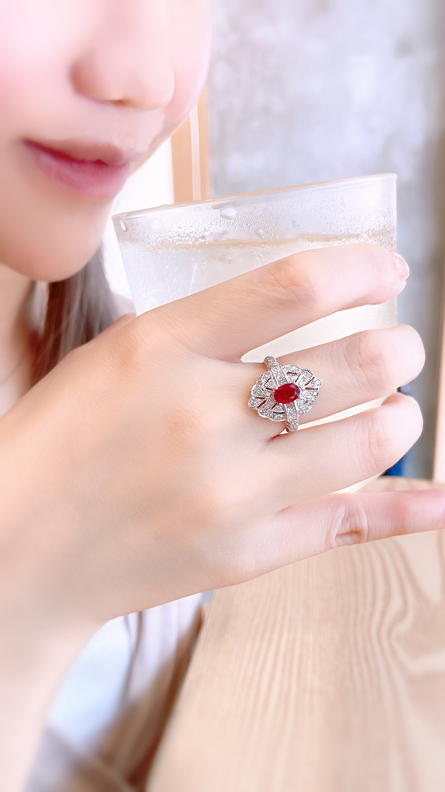 Ruby and Diamond Ring-BFO00001593