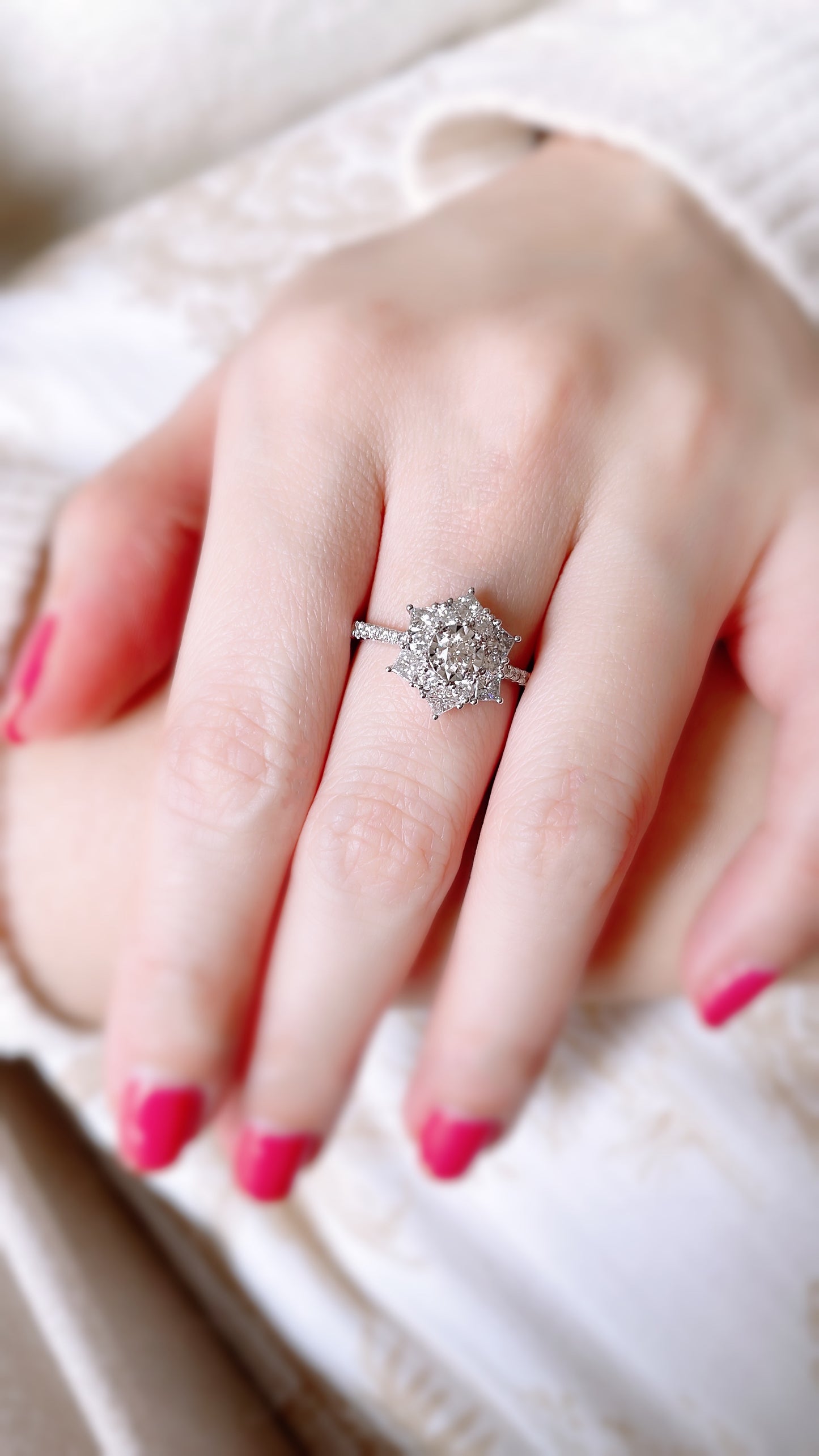 Cluster Diamond Ring(WK3480)