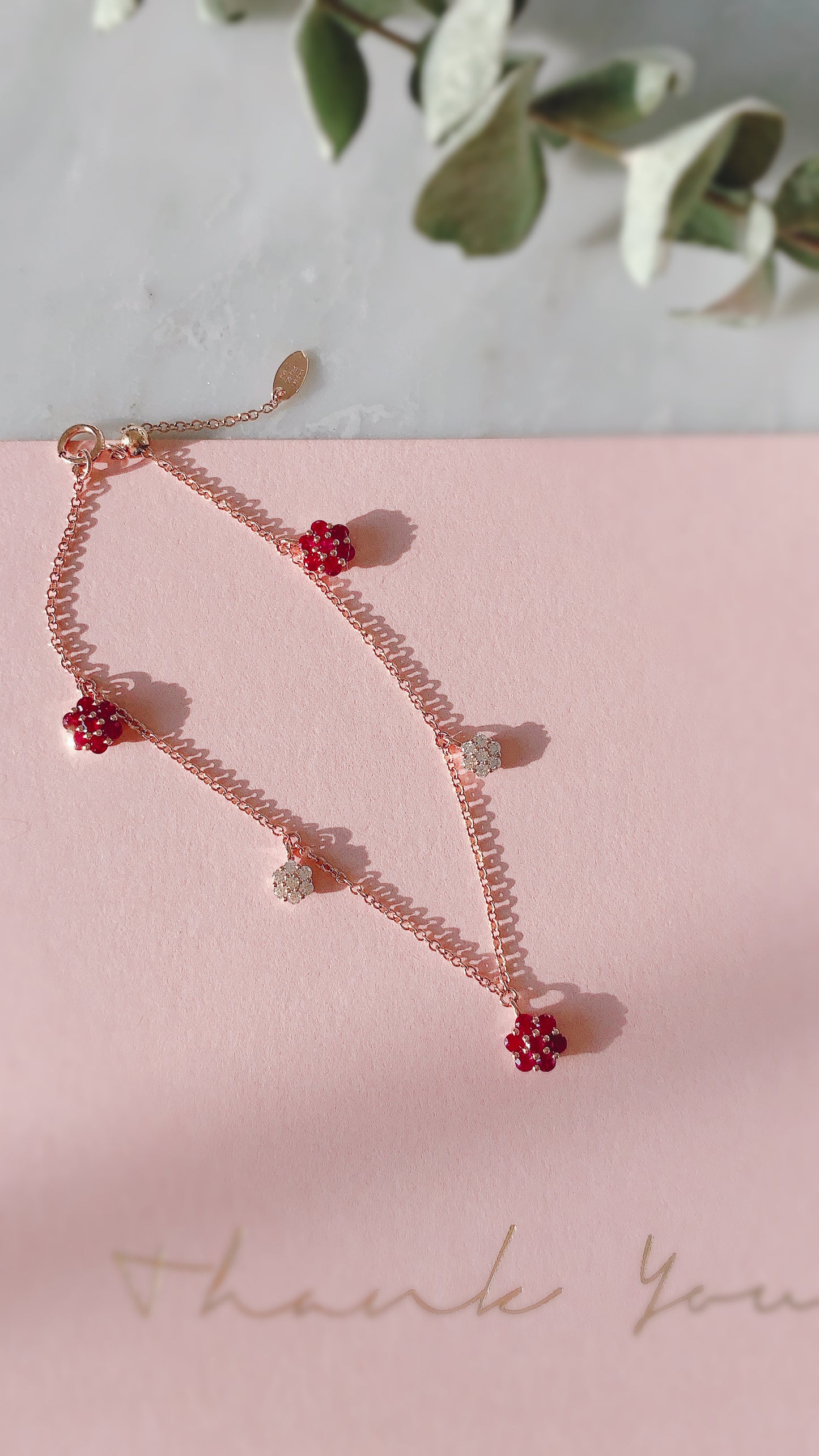 Ruby and Diamond Bracelet-WK3485