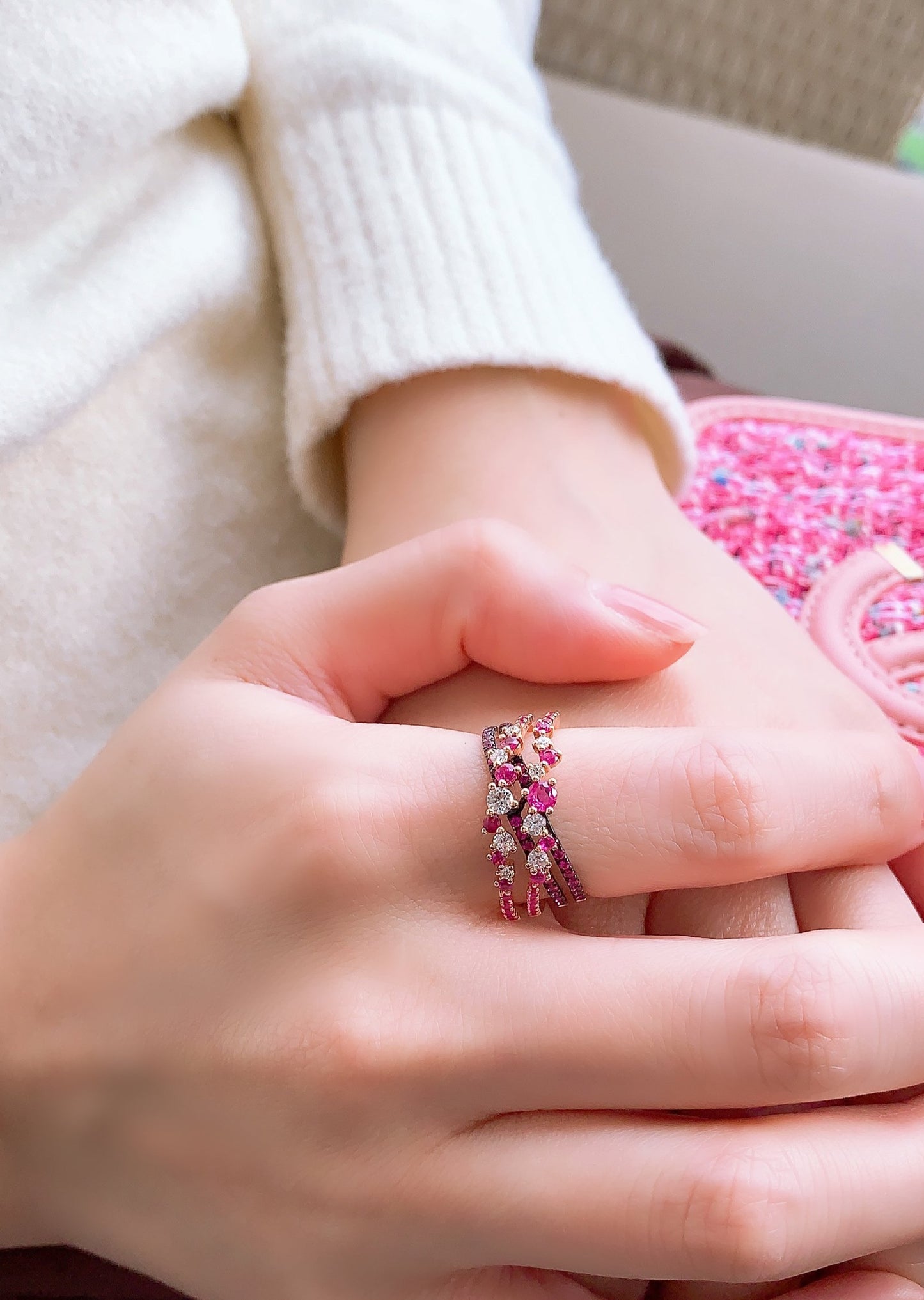Ruby & Diamond Ring-WK3317