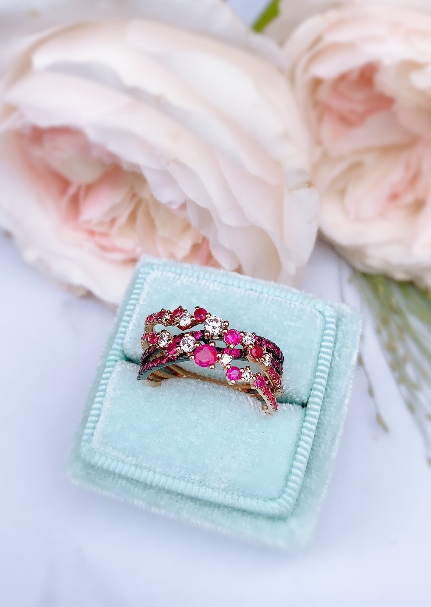 Ruby & Diamond Ring-WK3317