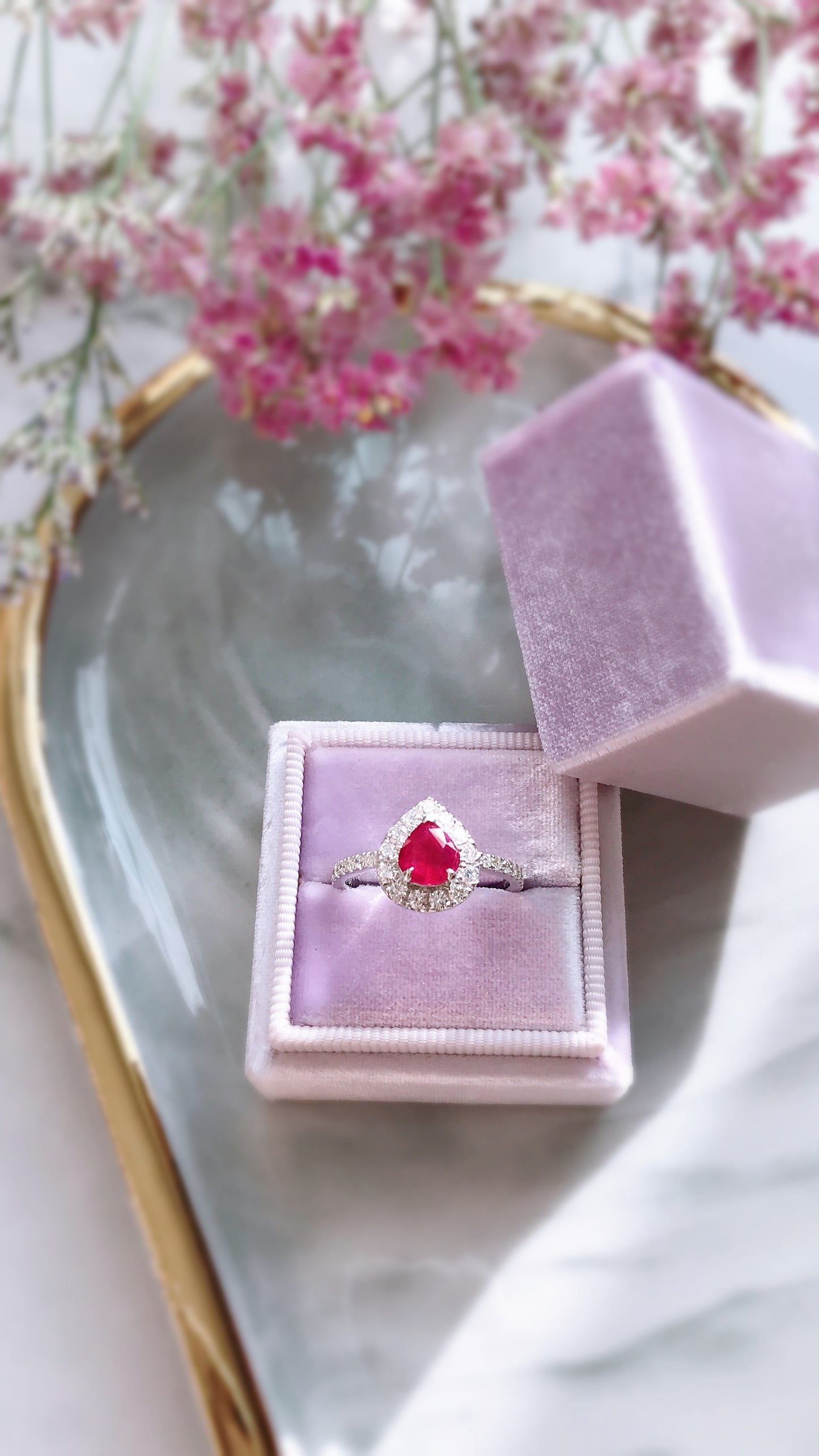 Ruby & Diamond Ring-BFO00002666