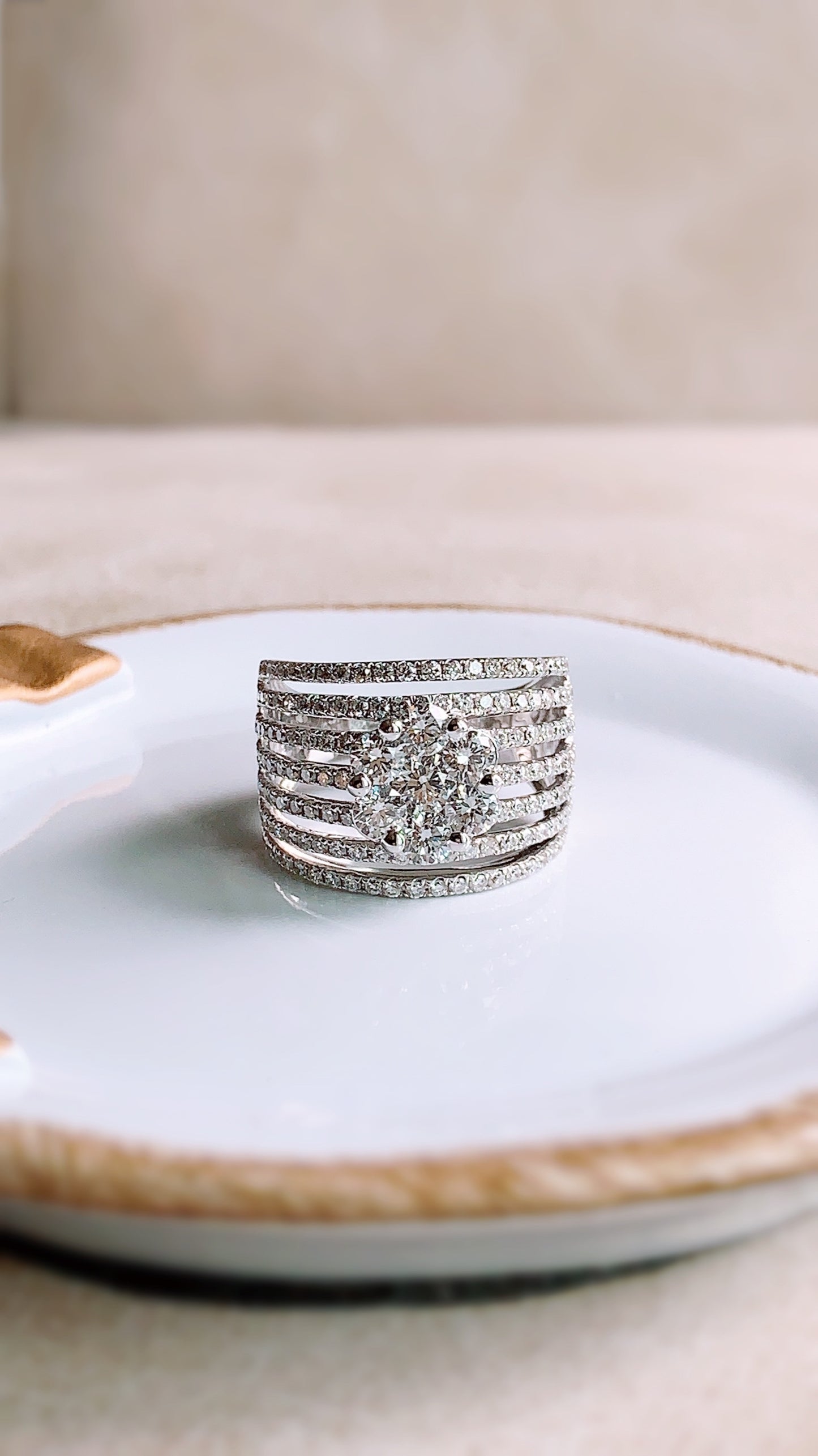 Diamond Cocktail Ring-ZFO00019259