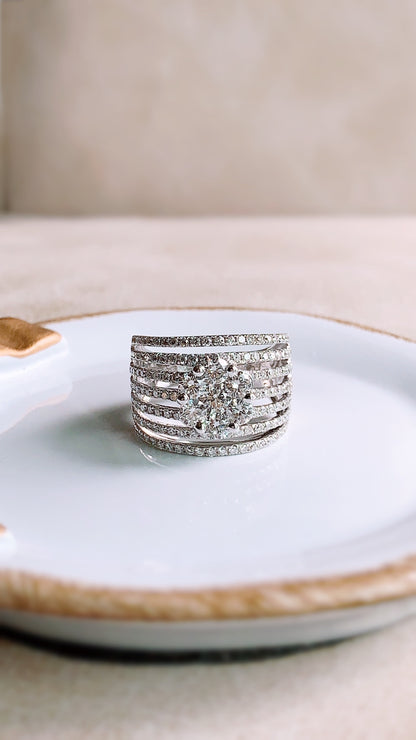 Diamond Cocktail Ring-ZFO00019259