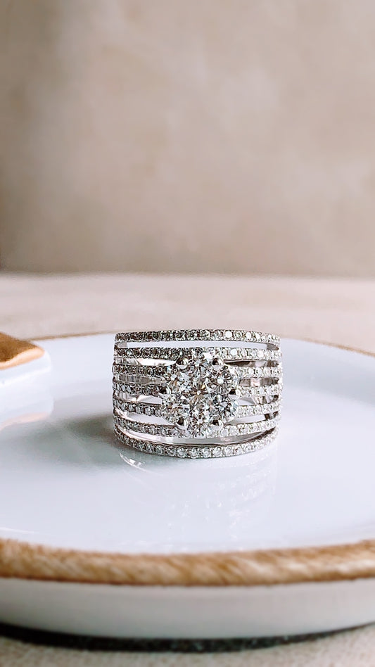 Diamond Cocktail Ring-ZFO00019259