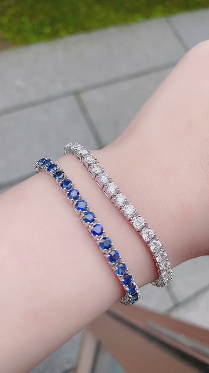 Blue Sapphire Bracelet-WK3816