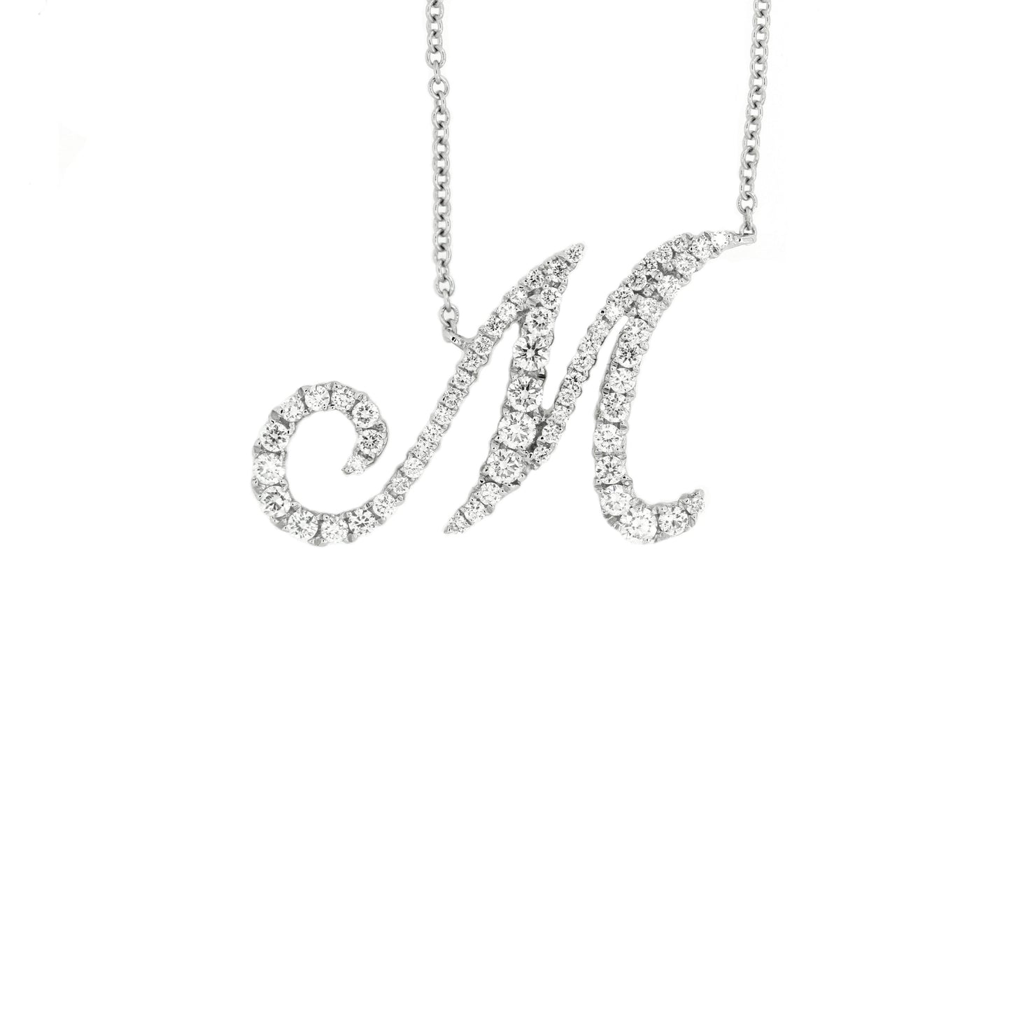 Love Letter M Necklace